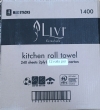 Kitchen Towel 2 ply 240 sheet 12 rolls
