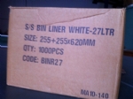 Bin Liner 27 Litre
